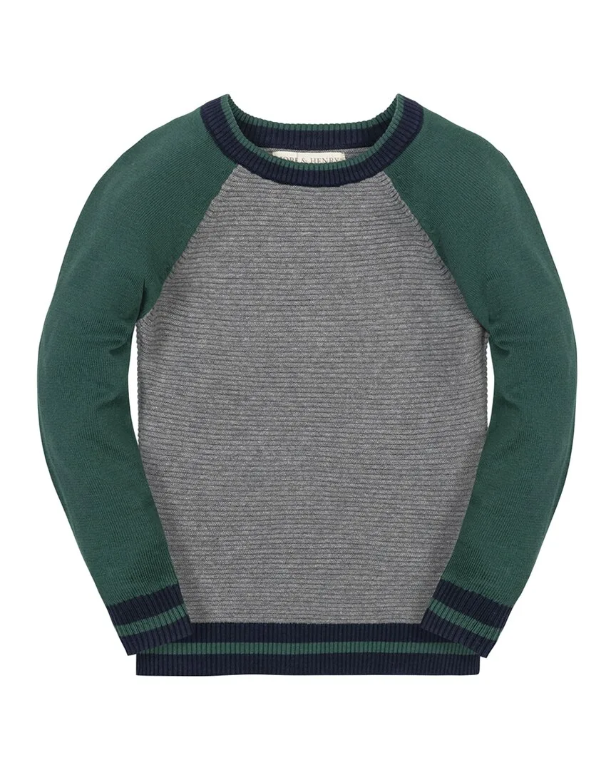 Organic Raglan Sweater by Hope & Henry
