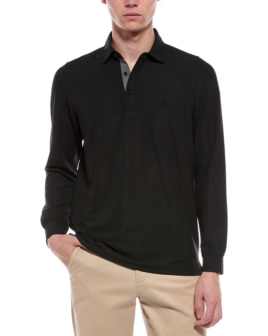 Micro Grid Performance Polo Shirt by Tailorbyrd