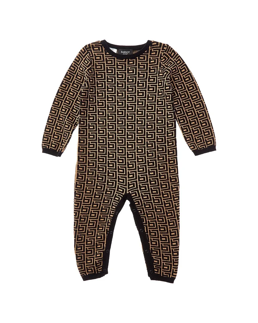 Logo Knit Jumpsuit by Bardot