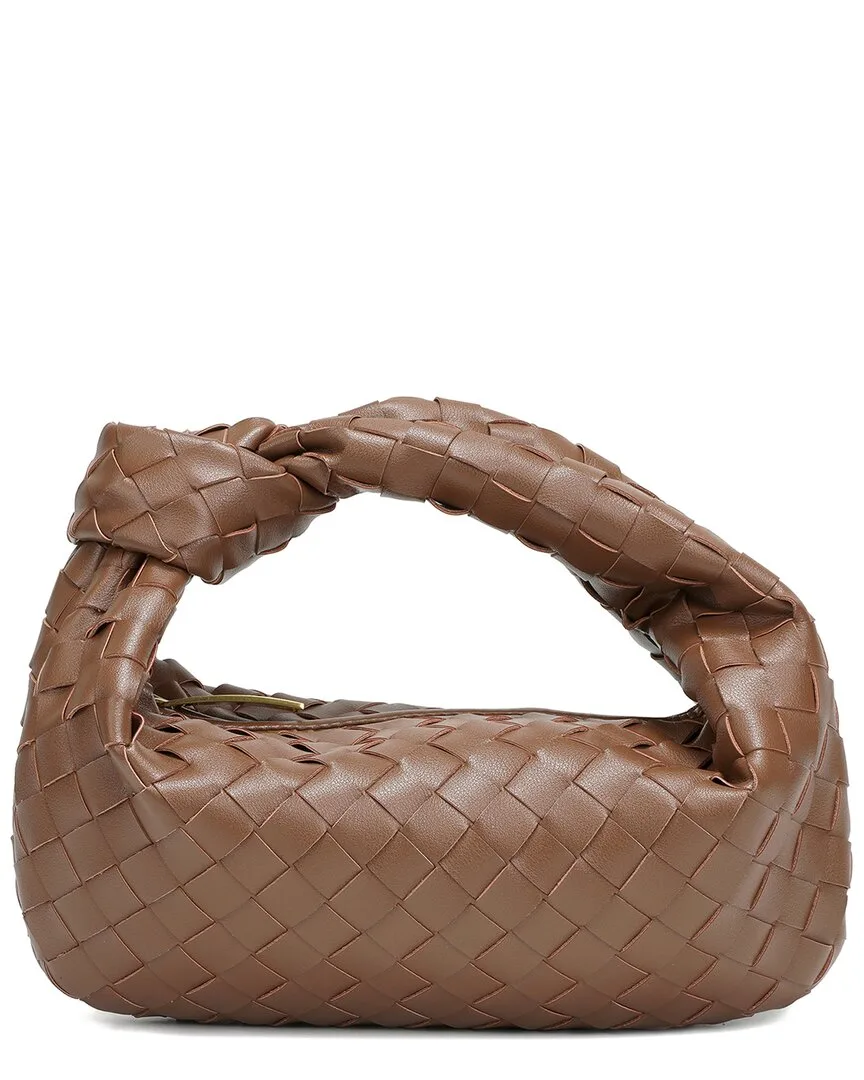 Woven Leather Pouch