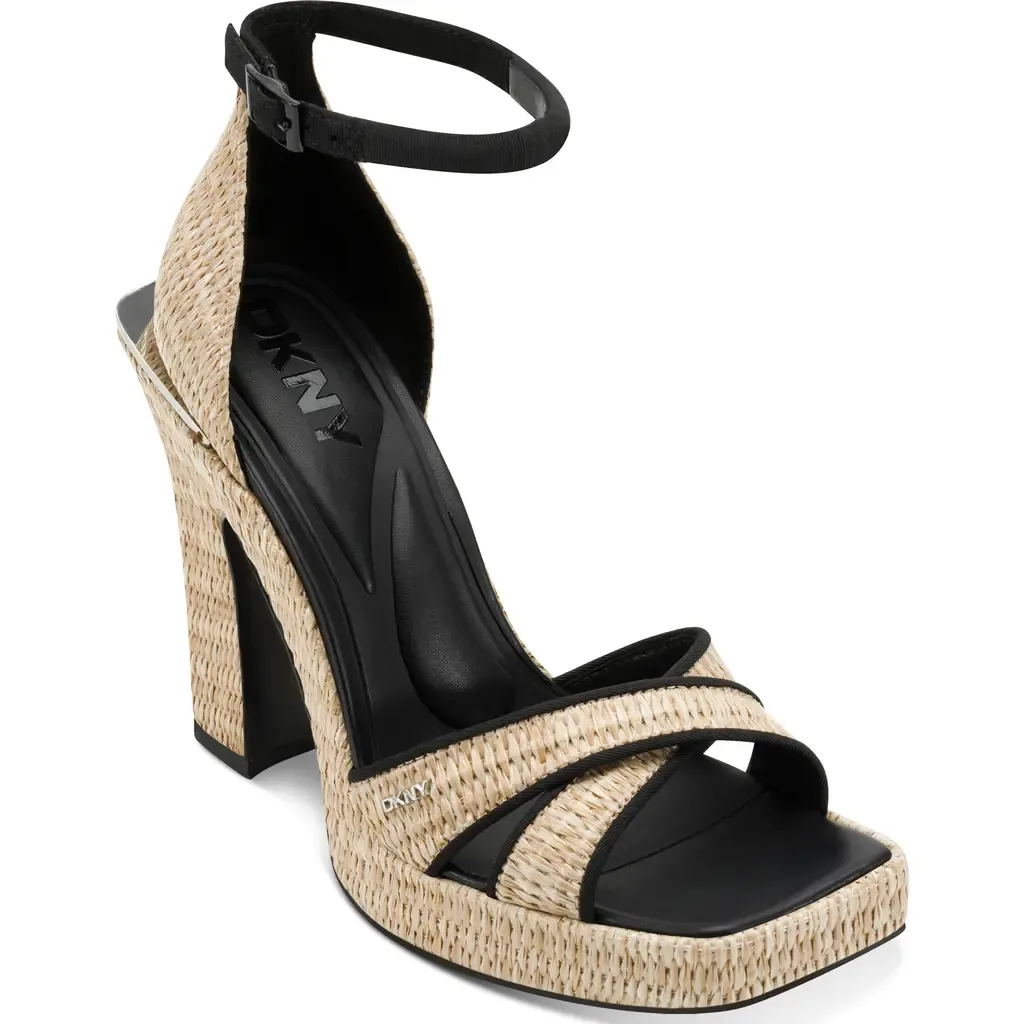 Linda Ankle Strap Platform Sandal by DKNY