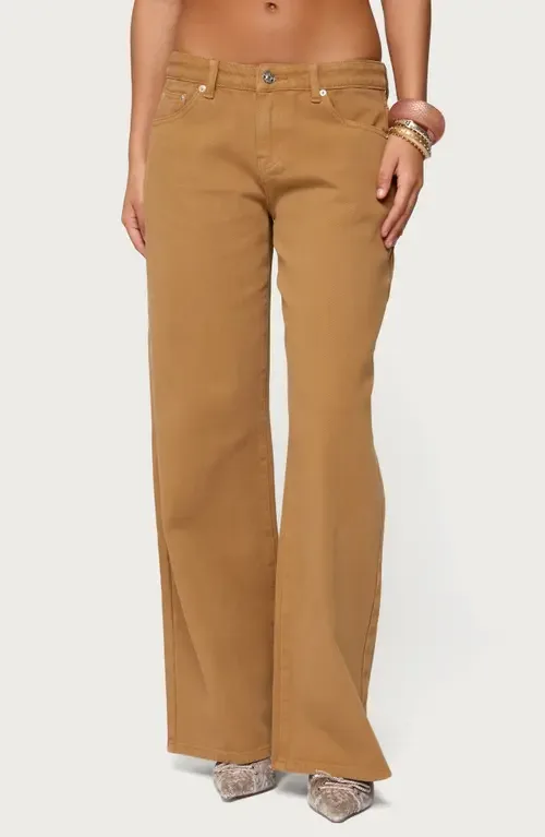 Roman Slouchy Low Rise Wide Leg Jeans by EDIKTED
