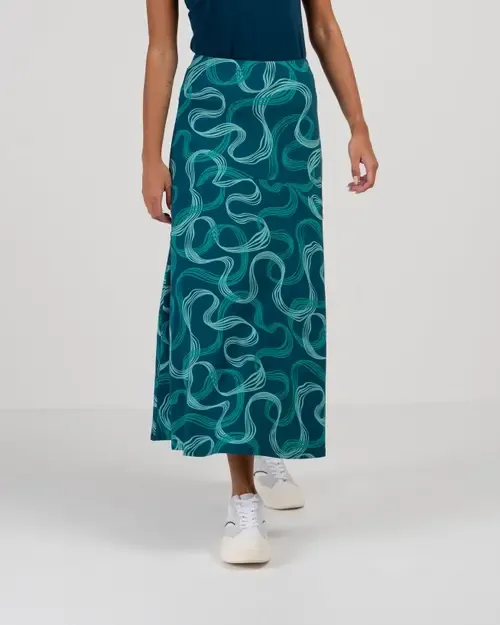 Lena Print Maxi Skirt by Kettlewell