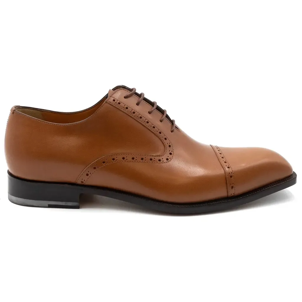 Cap Toe French Calf Lace Up by Ferrini