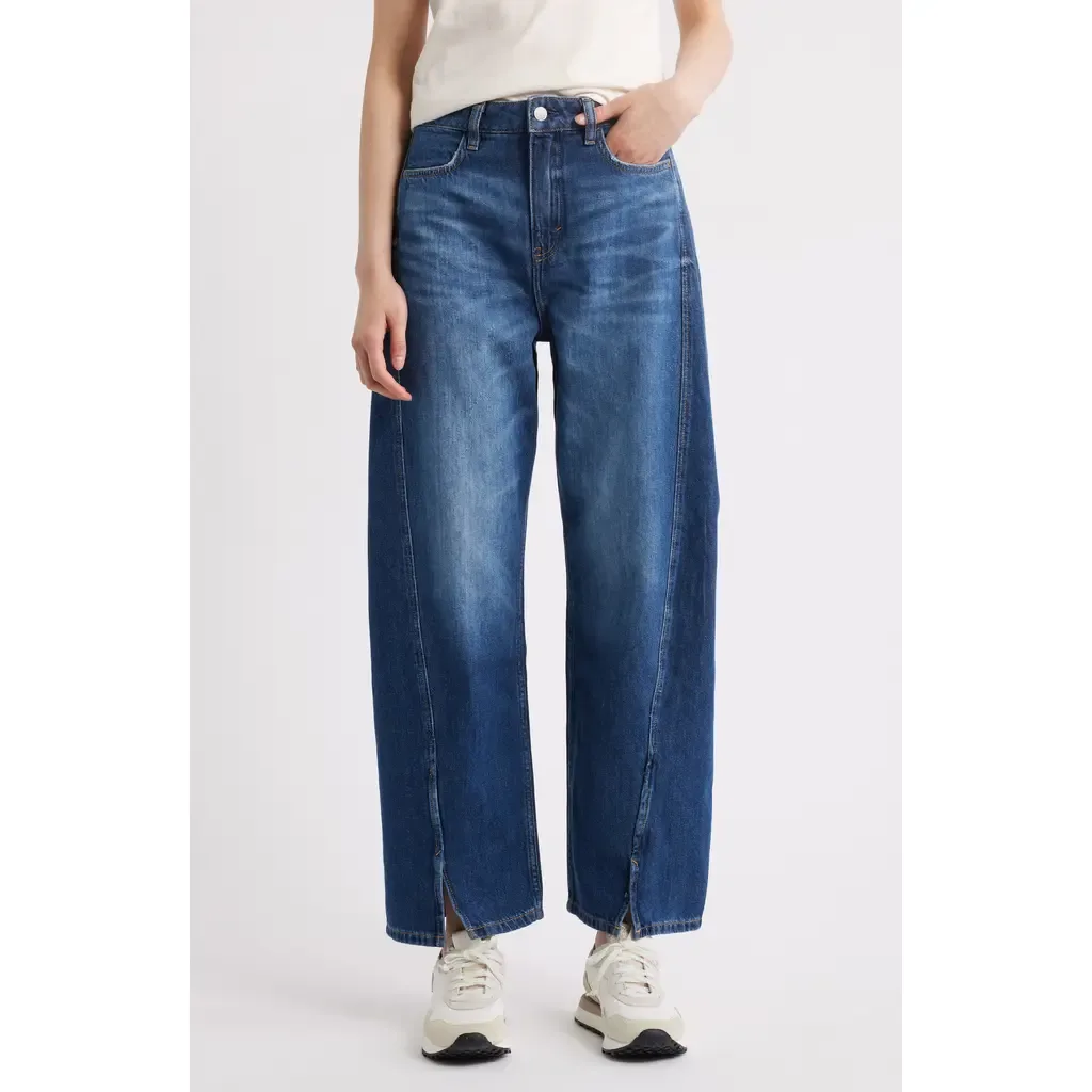 Split Hem Balloon Leg Jeans by BOSS Orange