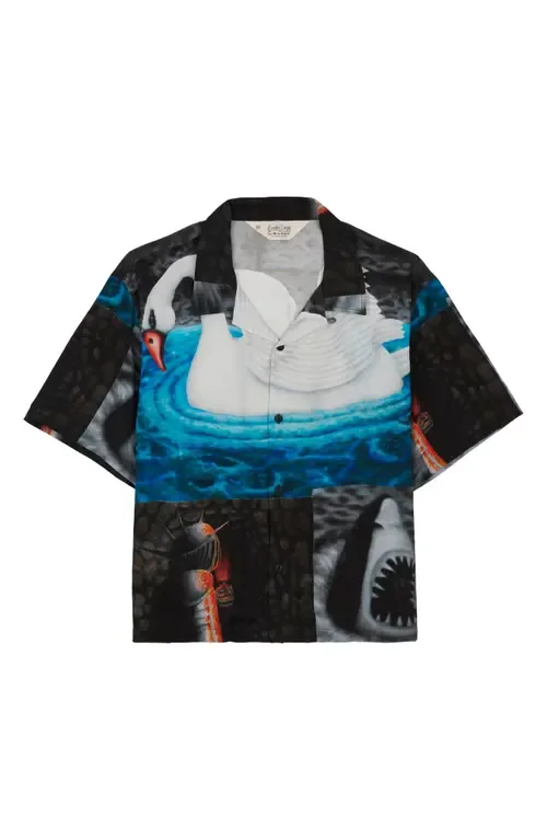 Copia Graphic Camp Shirt by Brain Dead