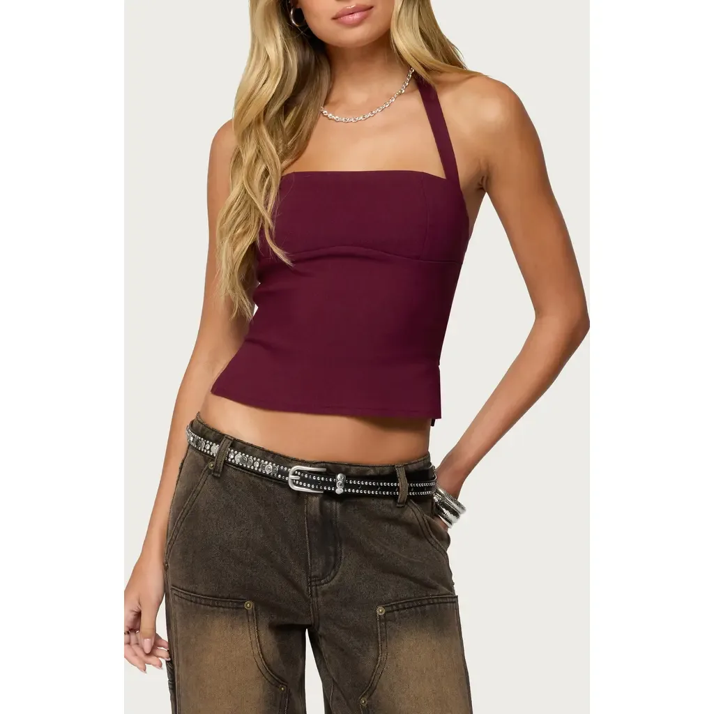 Dara Halter Top by EDIKTED