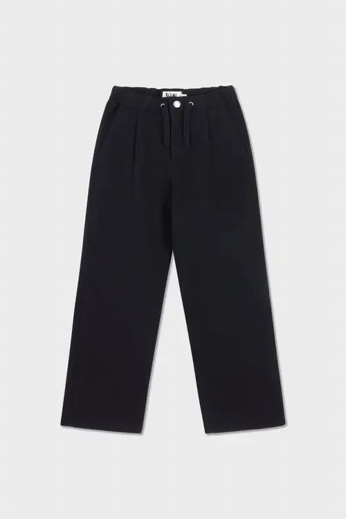 Organic Cotton Recycled Polyester Pleated Pant by SOW Kids