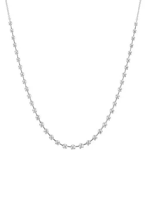 Serena Diamond Station Necklace by Mémoire