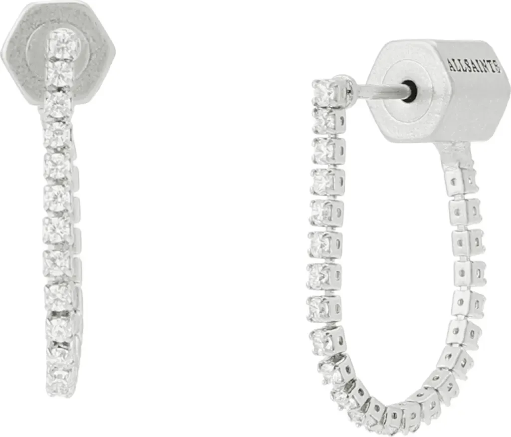 Front-to-Back Hoop Earrings by AllSaints