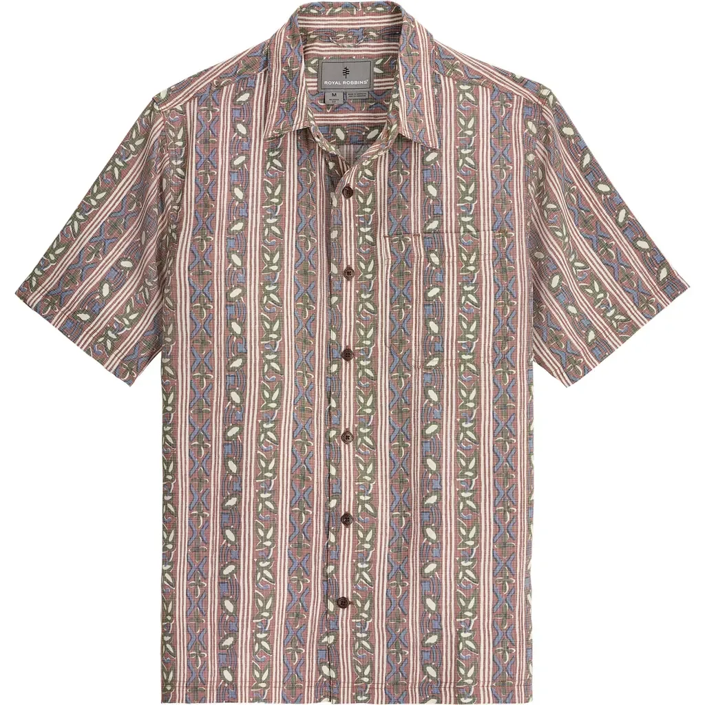 Camino Pucker Short Sleeve Button-Up Shirt by ROYAL ROBBINS