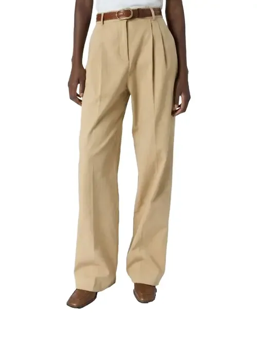 Azra High Rise Pleated Trousers