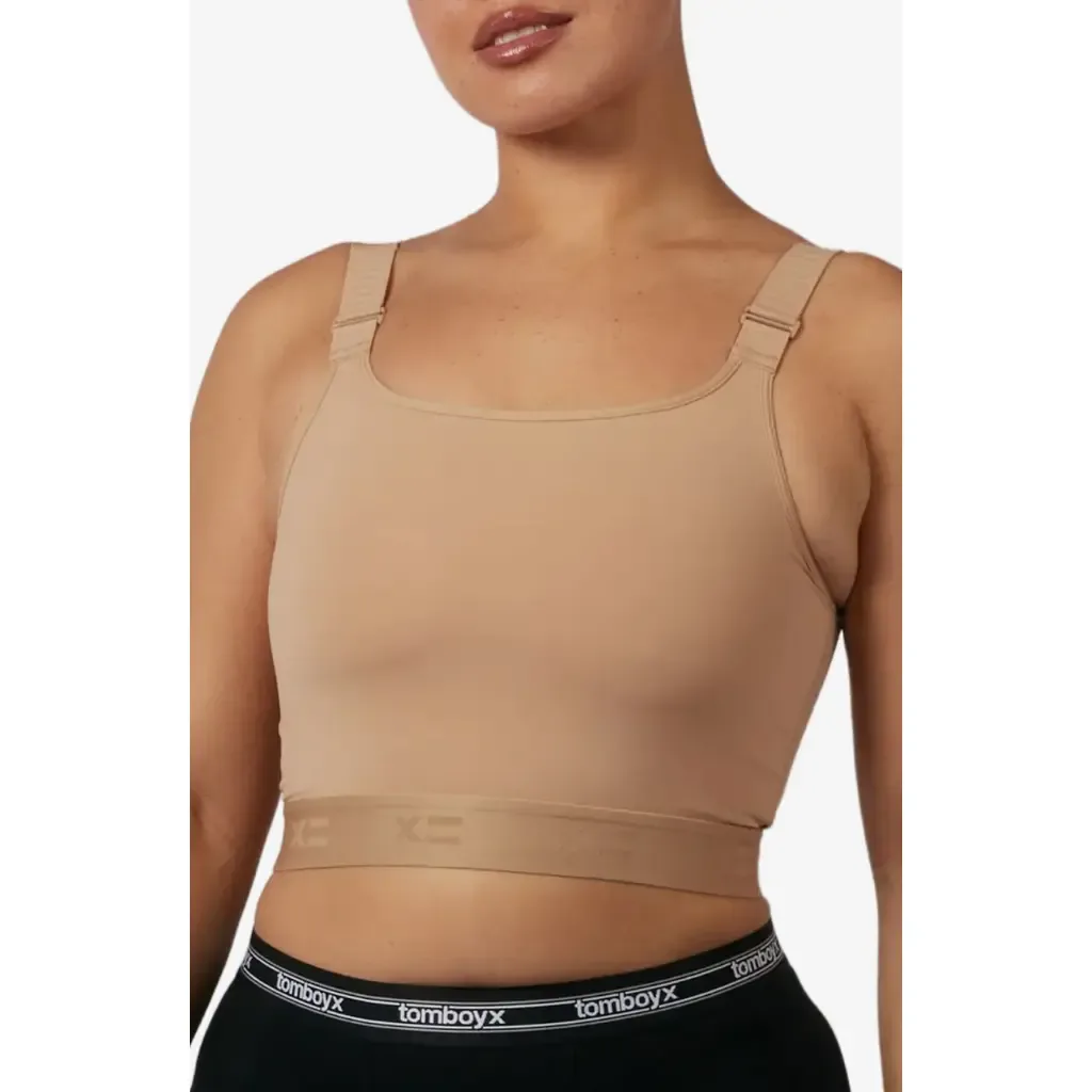Compression Plus Crop Top by TomboyX