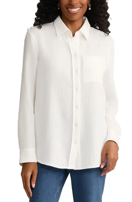 Gauze Shirt by Jones New York