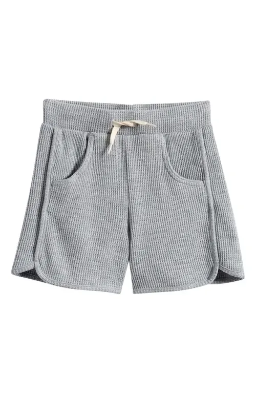 Dolphin Tie Waist Cotton Blend Shorts by OTTER AVENUE