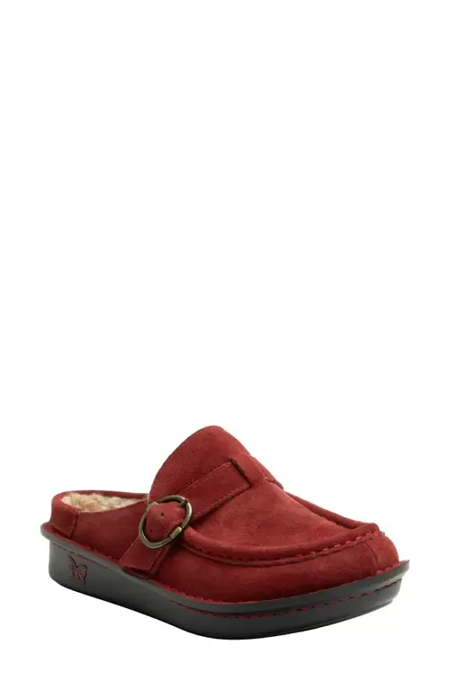 Brigid Faux Fur Mule by Alegria by PG Lite