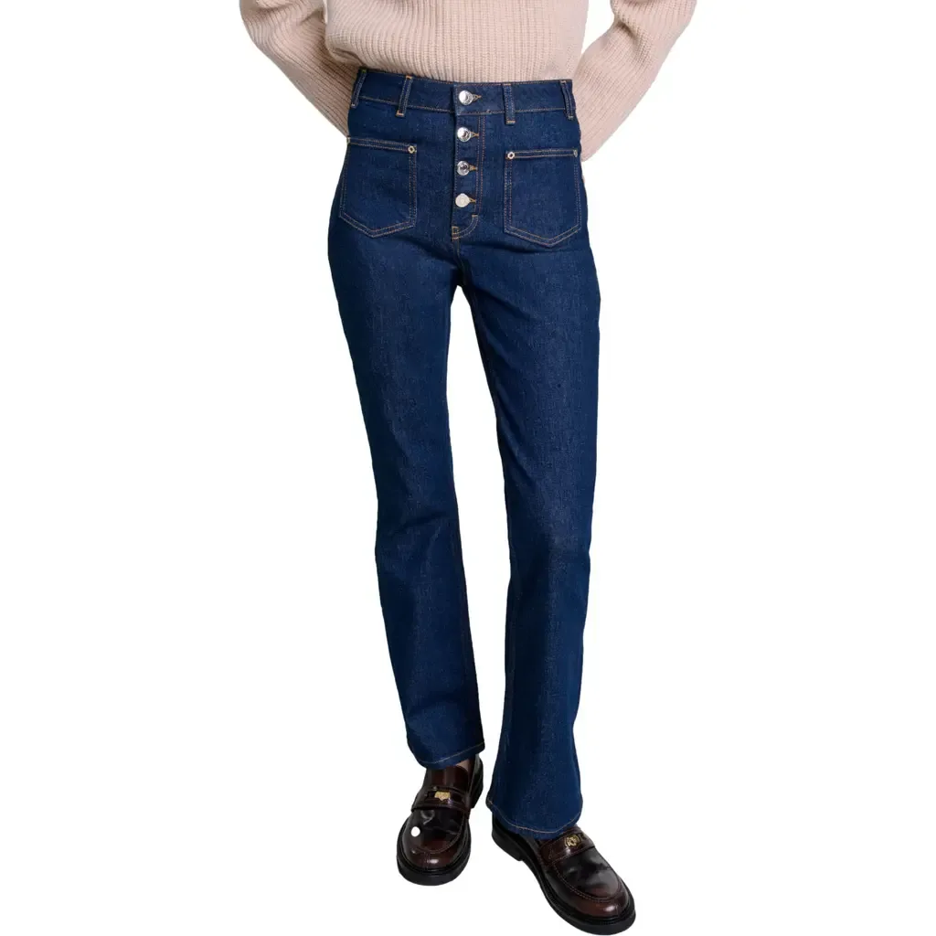 Denim Jeans with Pockets by maje
