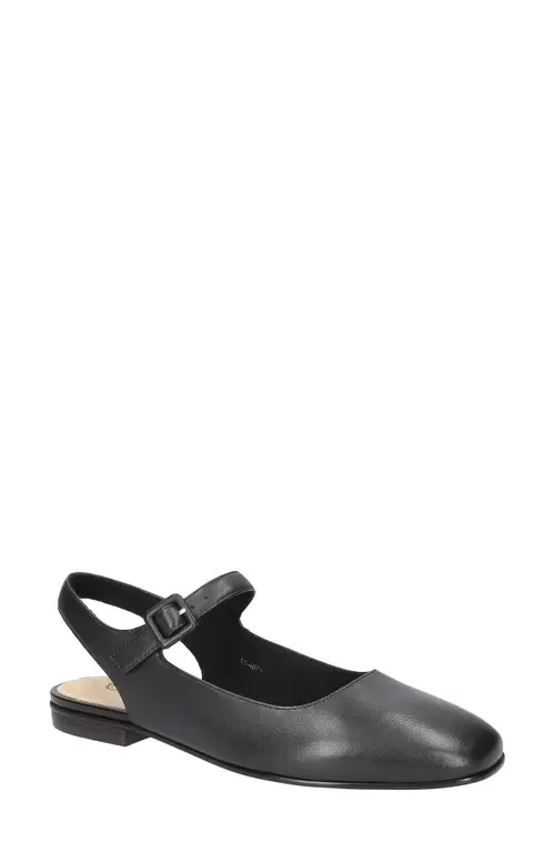 Andie Slingback Flat in Leather by Bella Vita