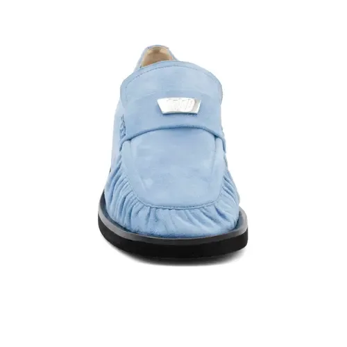 Cortina Block Heel Loafer by Valentina Rangoni