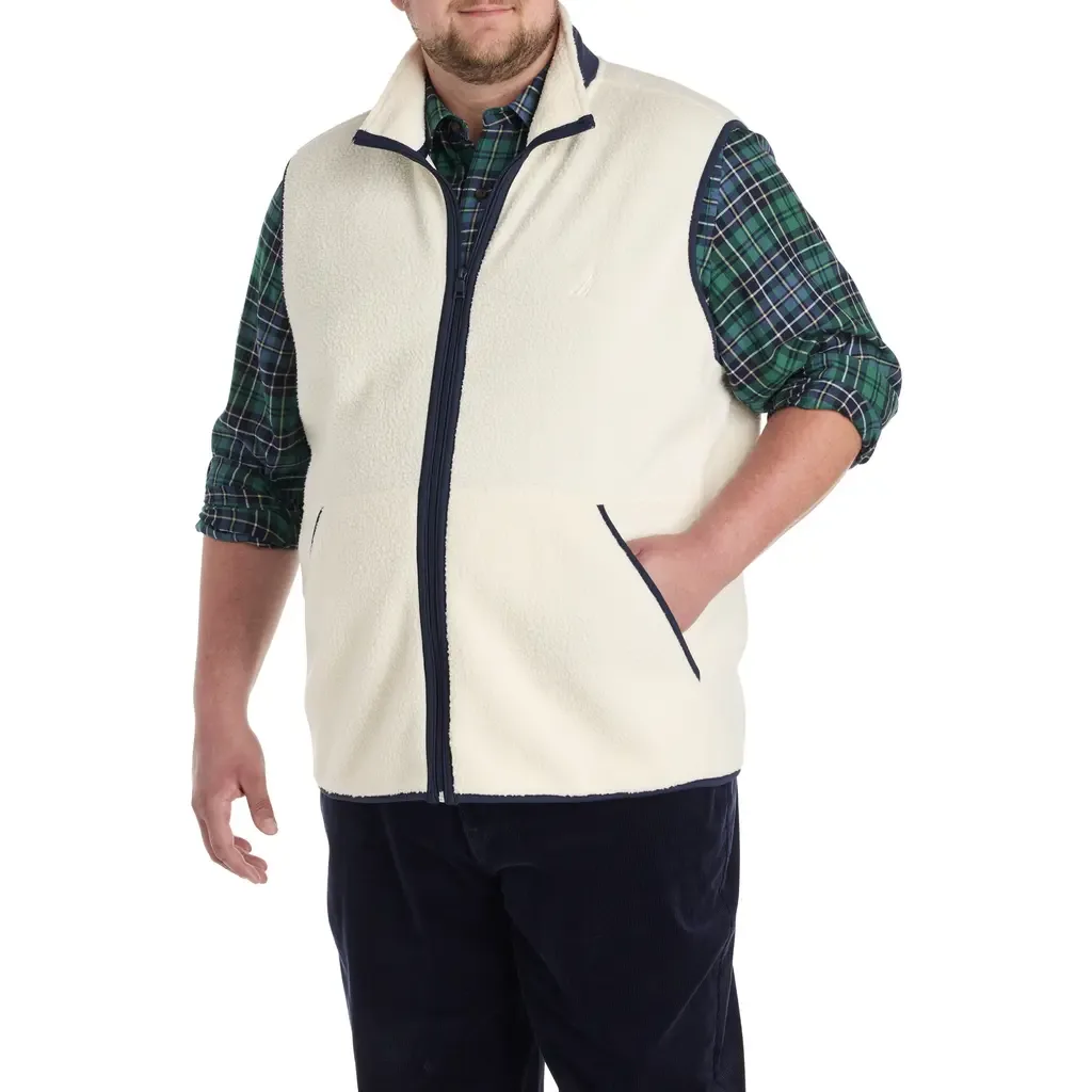 Mixed Media Vest by Nautica