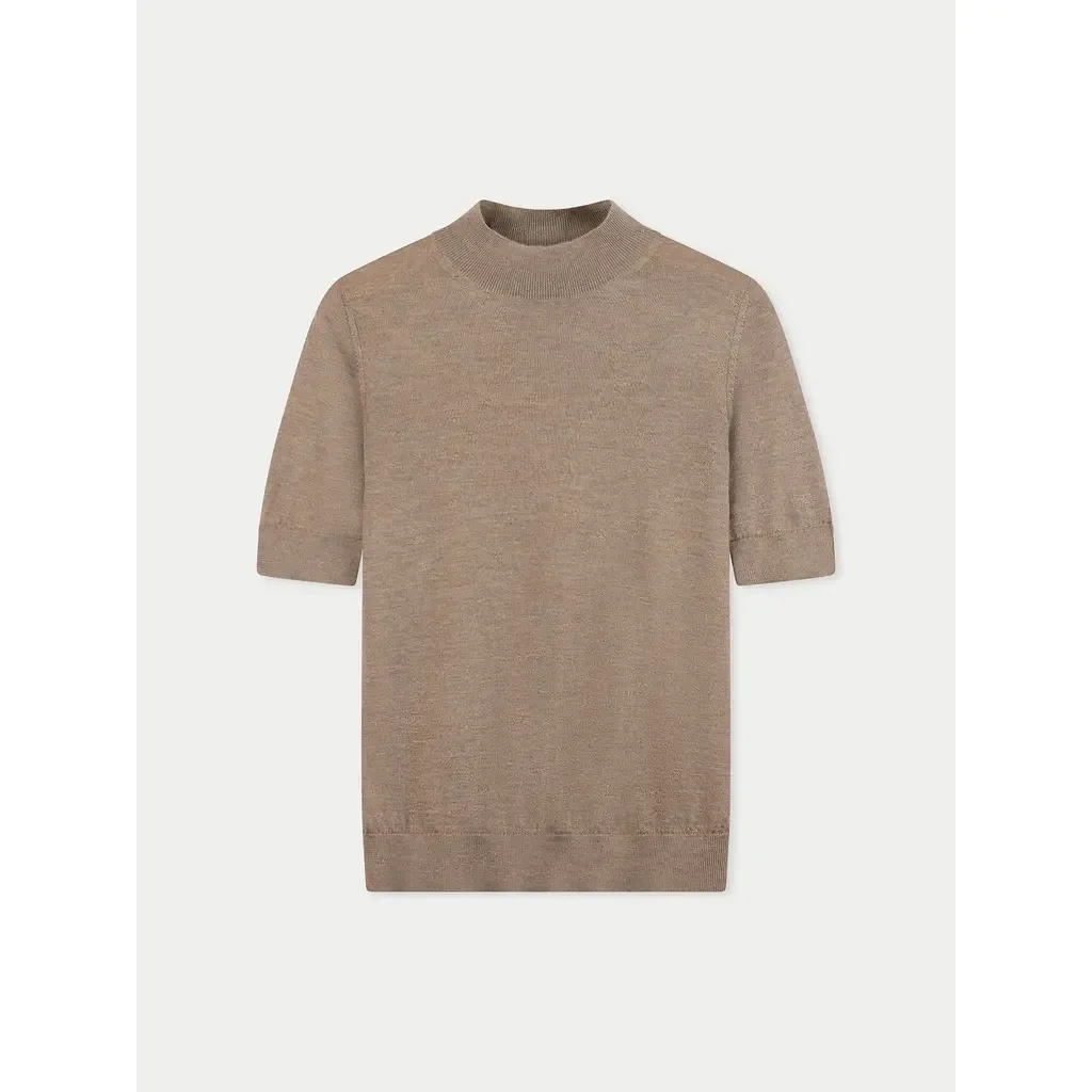 Cashmere Silk Shirt with High Neck by Gobi Cashmere