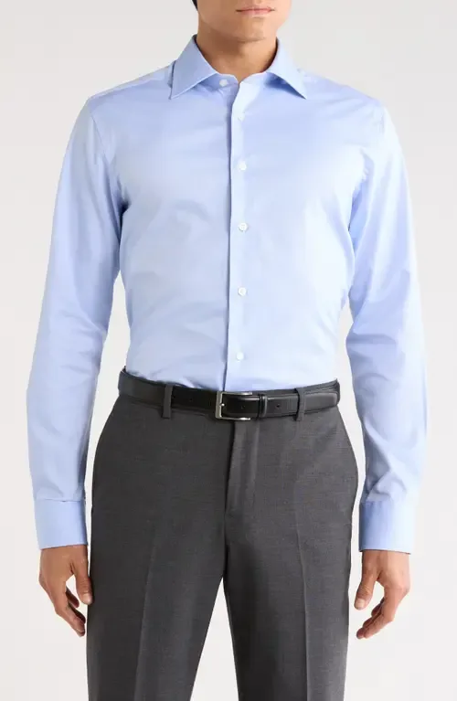 Dream Cotton Stretch Twill Dress Shirt by Jack Victor
