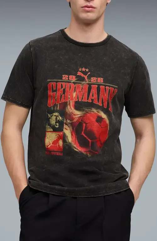 Fanpack 90s Germany Cotton Graphic T-Shirt by PUMA