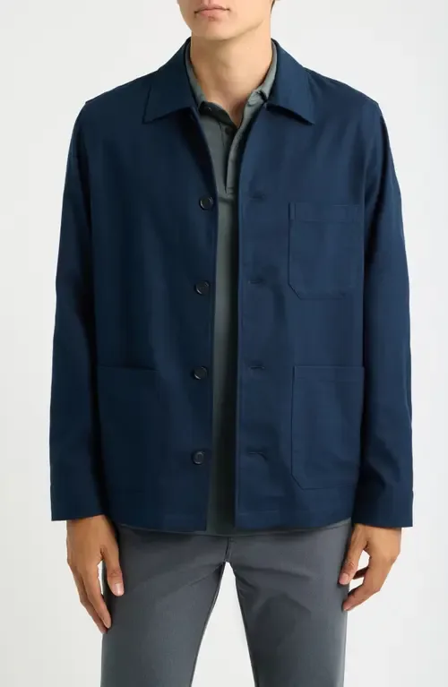 Cai Relaxed Fit Button-Up Shirt by BOSS