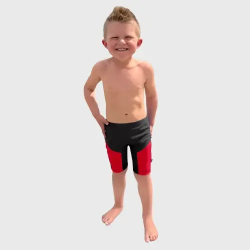 UPF 50+ Color Block Swim Jammer by CITY THREADS