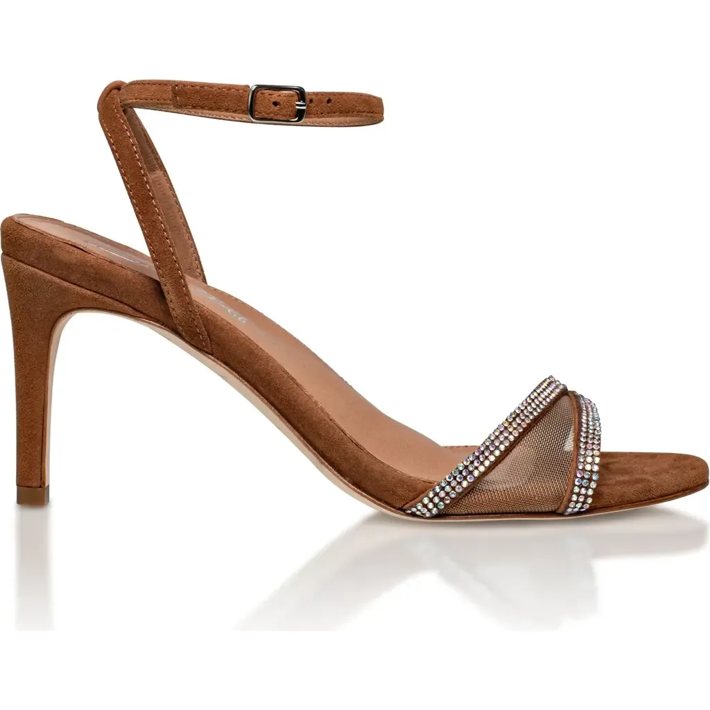 Fame Ankle Strap Sandal Heel by Joan Oloff Shoes