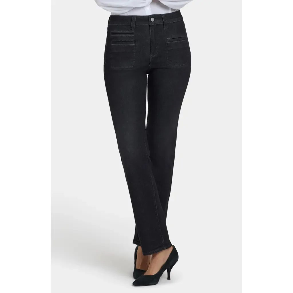 Marilyn Utility Straight Jeans by NYDJ