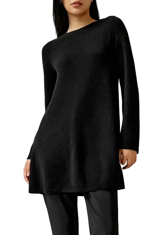 Detachable Turtleneck Pullover Cashmere Sweater by Lilysilk
