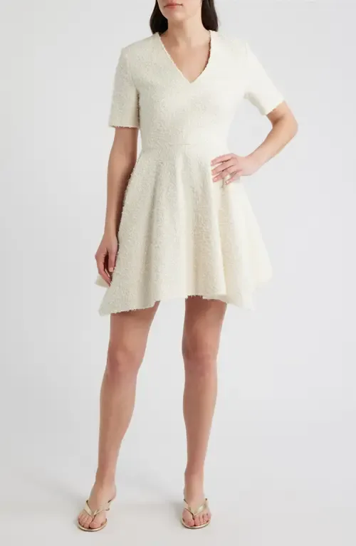 Daletar1 Tweed Skater Dress by BOSS