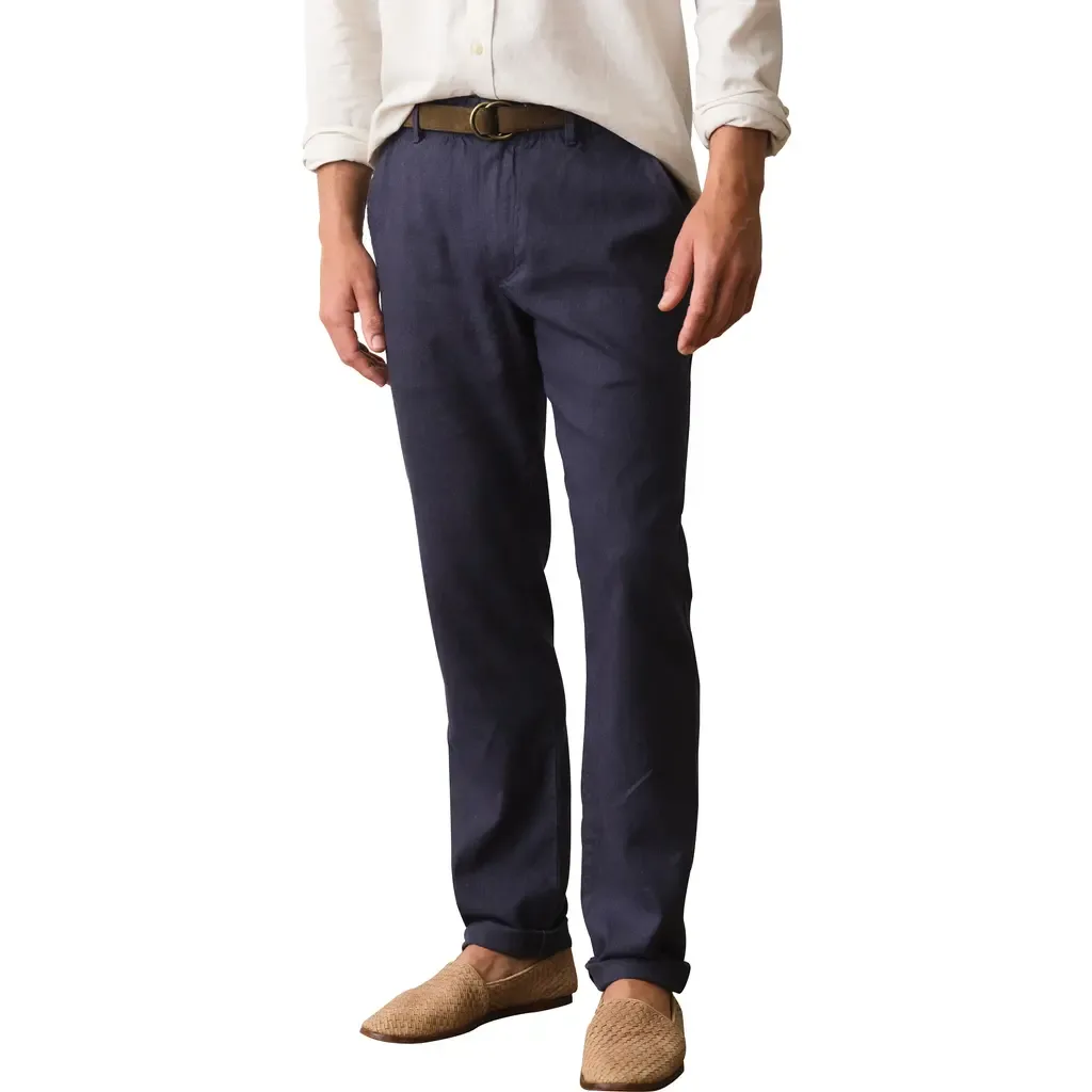Saturday Flat Front Hemp Blend Chinos by Marine Layer