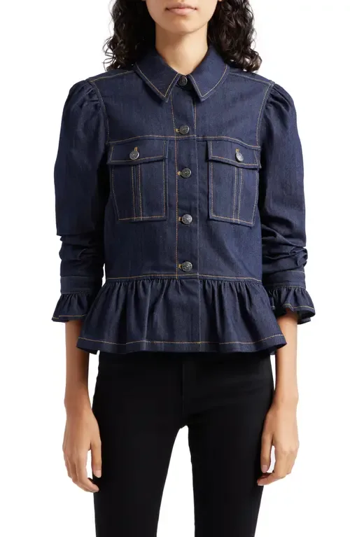 Delanie Denim Jacket by Cinq à Sept