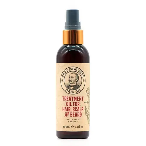 Treatment Oil for Hair, Scalp and Beard by Captain Fawcett