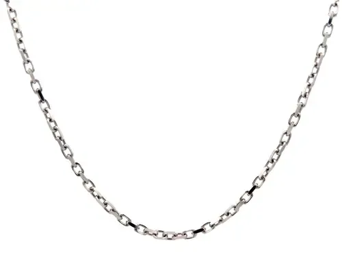 Sterling Silver Cable Chain Necklace, 18-Inch, 3.3 mm by Ancona Jewelry
