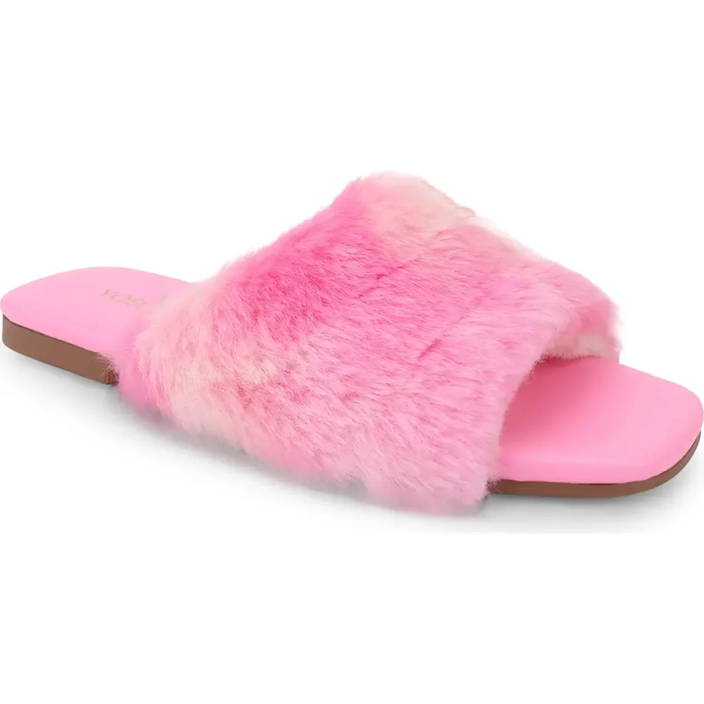 Miss Nora Faux Fur Slide by Yosi Samra