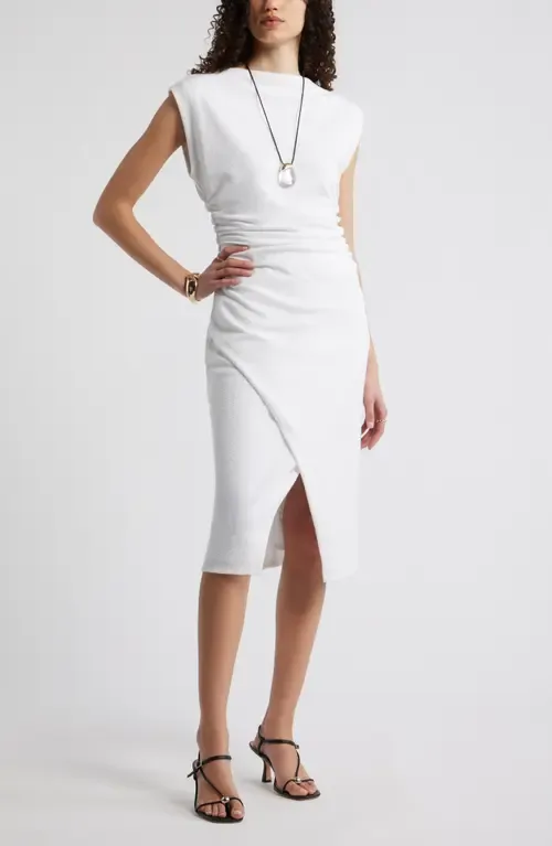 Ruched Cap Sleeve Dress by Nordstrom