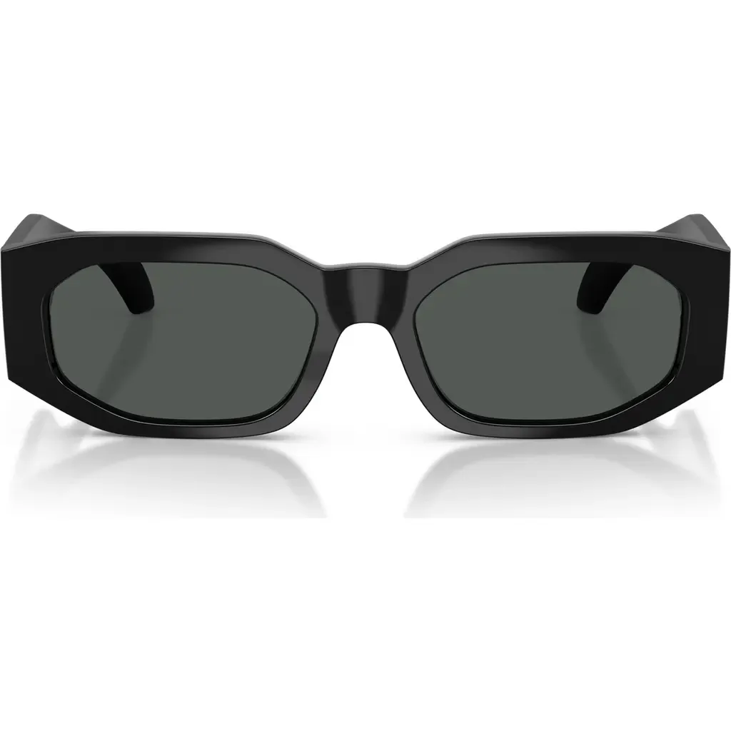 55mm Irregular Sunglasses by Versace