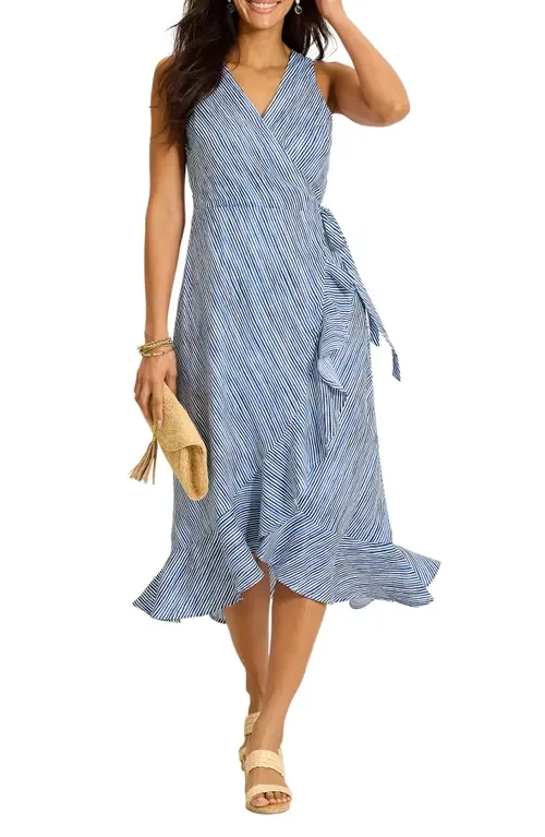 Coastal Shores Wrap Midi Dress by Tommy Bahama