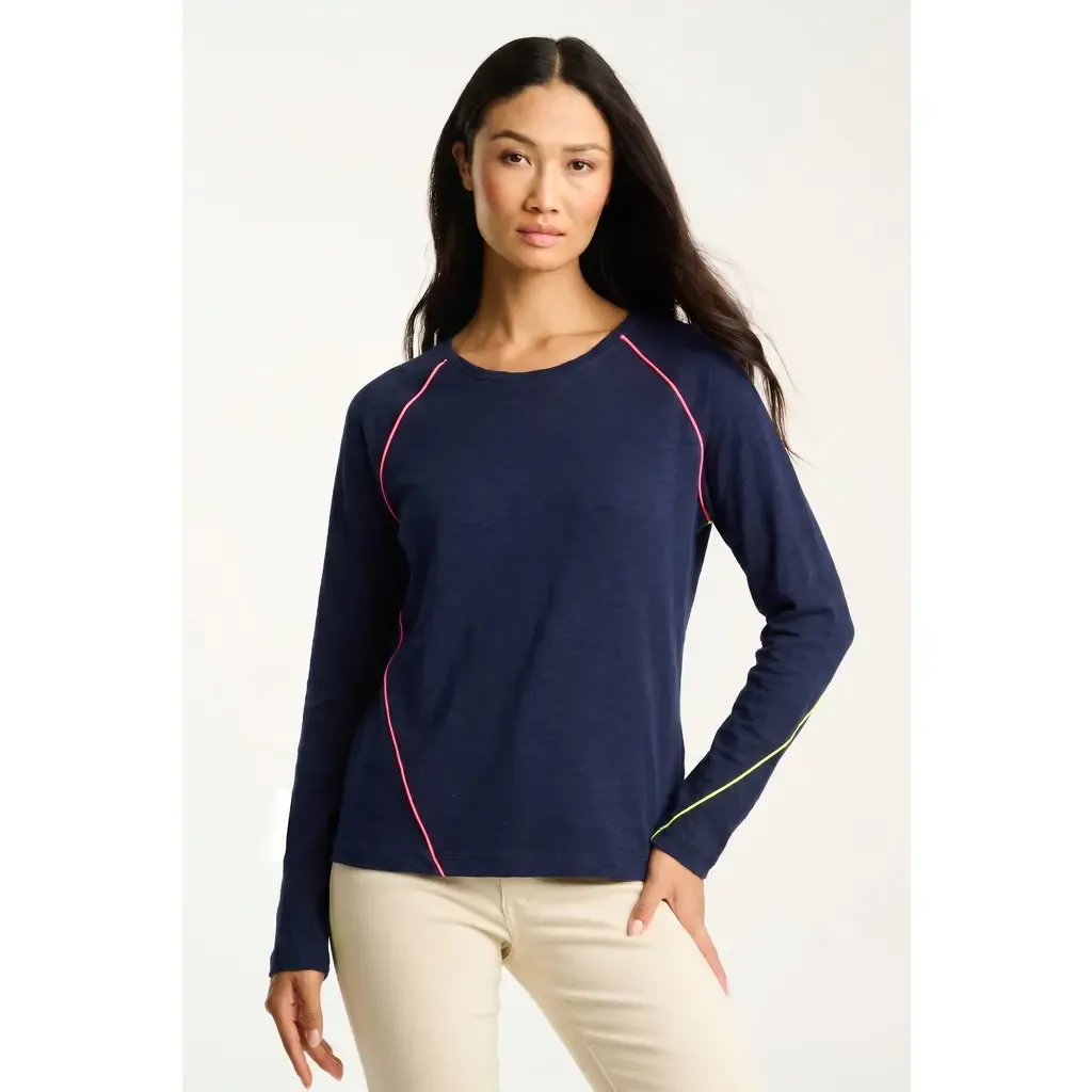Piping Hot Cotton T-Shirt by Lisa Todd