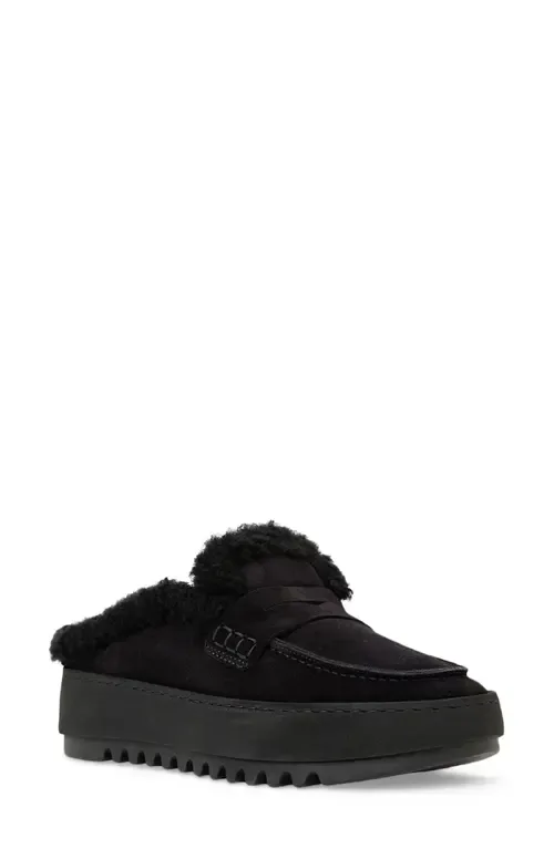 Amata Genuine Shearling Lined Weatherproof Mule by Aquatalia