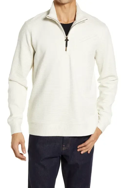 Double Knit Half-Zip Pullover by Billy Reid