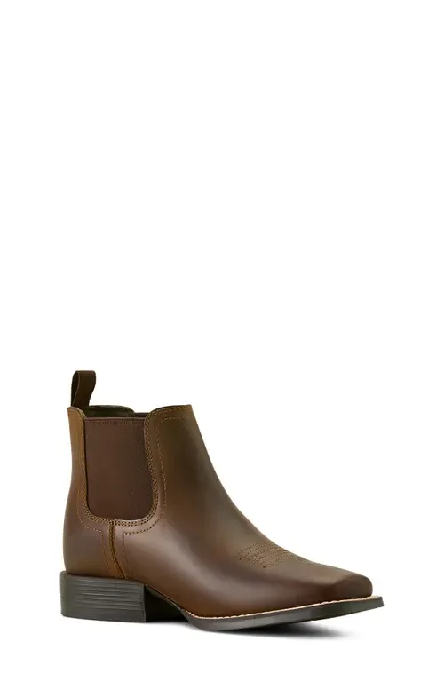 Booker Wide Square Toe Chelsea Western Boot by Ariat