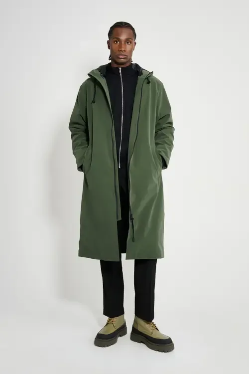Stockholm Long Matte Winter Coat by Stutterheim