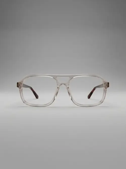 Axis 03 Smoke Oak 53MM Flat Top Eyeglasses by NCMPRBL