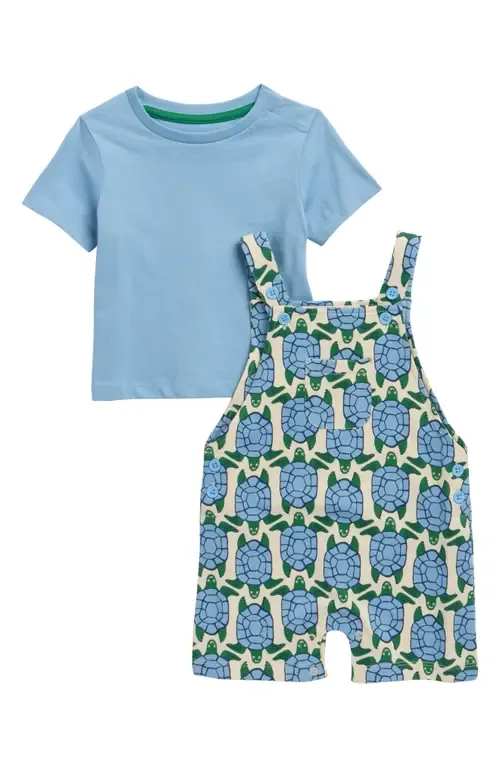 Solid T-Shirt & Shortalls Set by Mini Boden