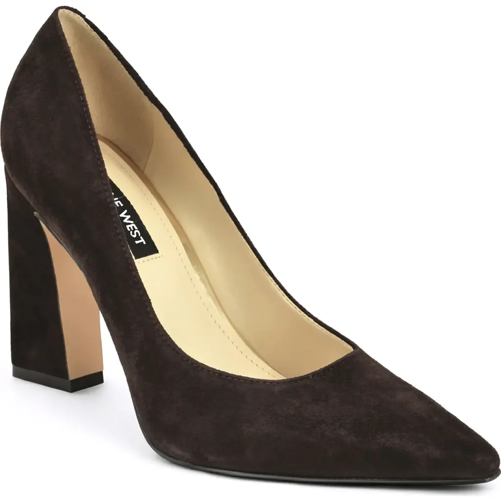 Tamant Pointed Toe Pump by Nine West