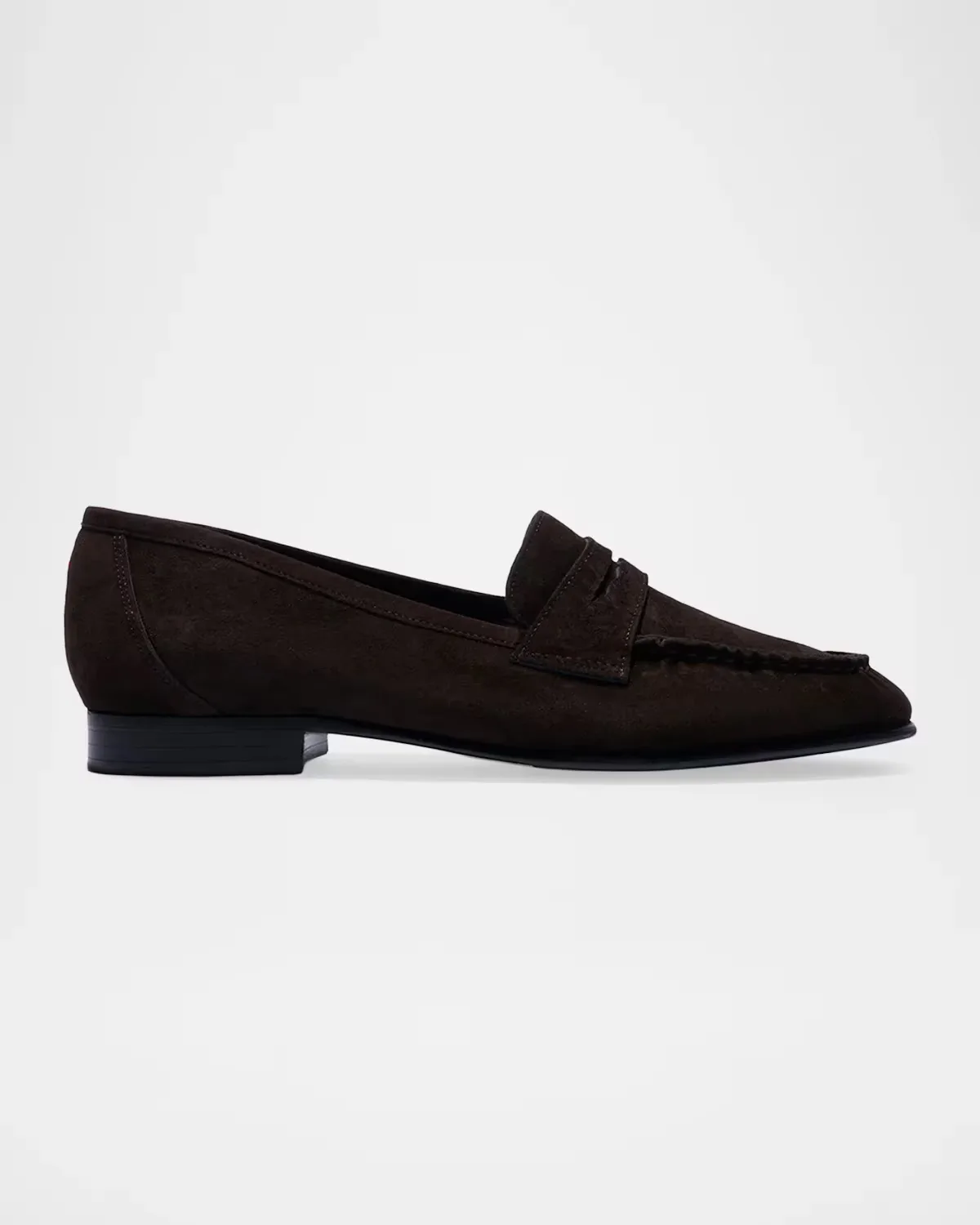 Aldous Suede Penny Loafers